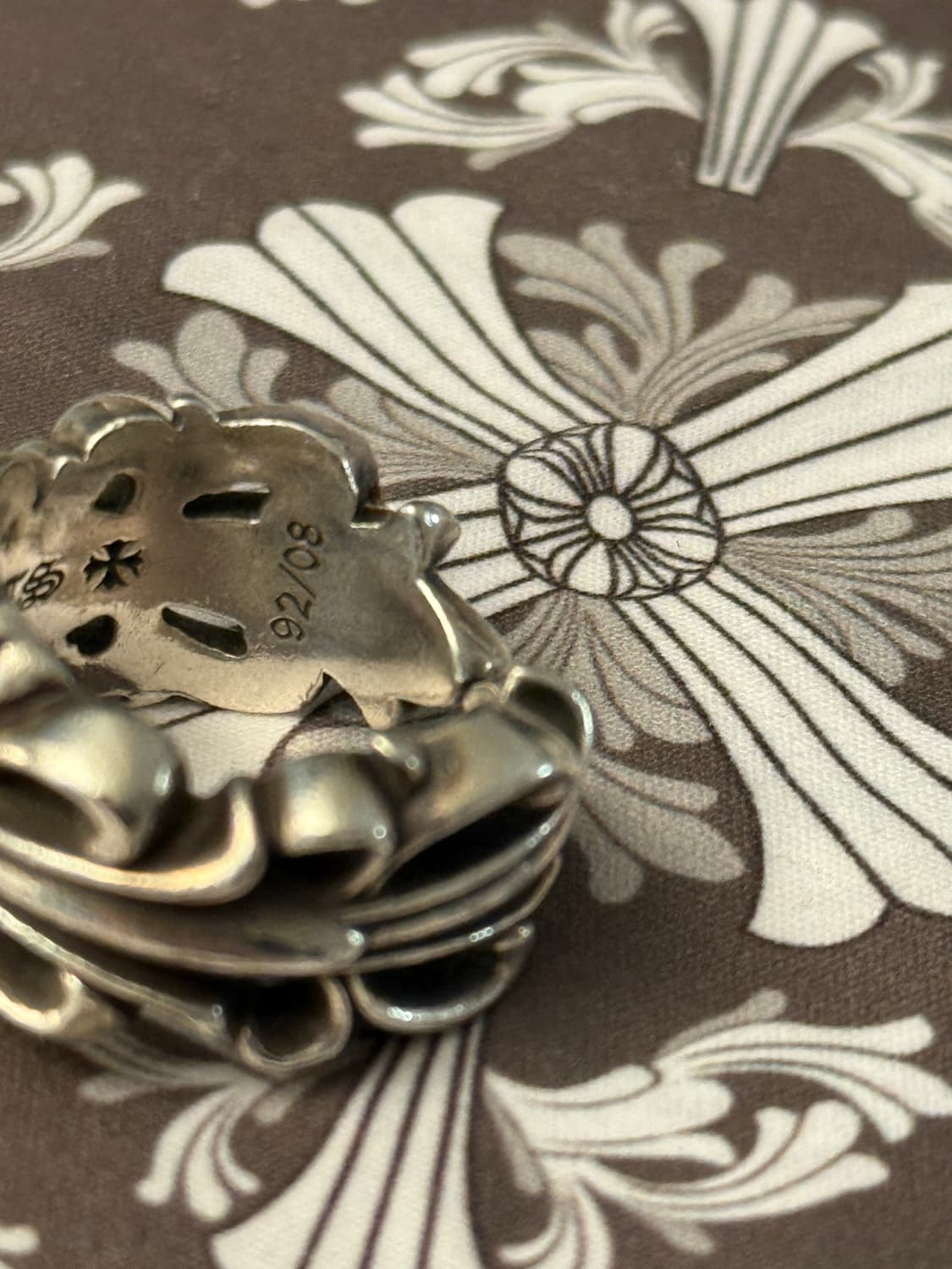 (22호)US11 크롬하츠 더블 플로랄링 상품이미지5