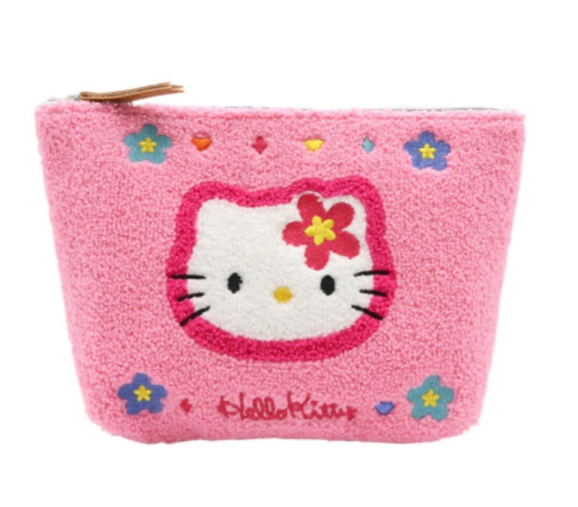 산리오 헬로키티 뽀글이 파우치 상품이미지1