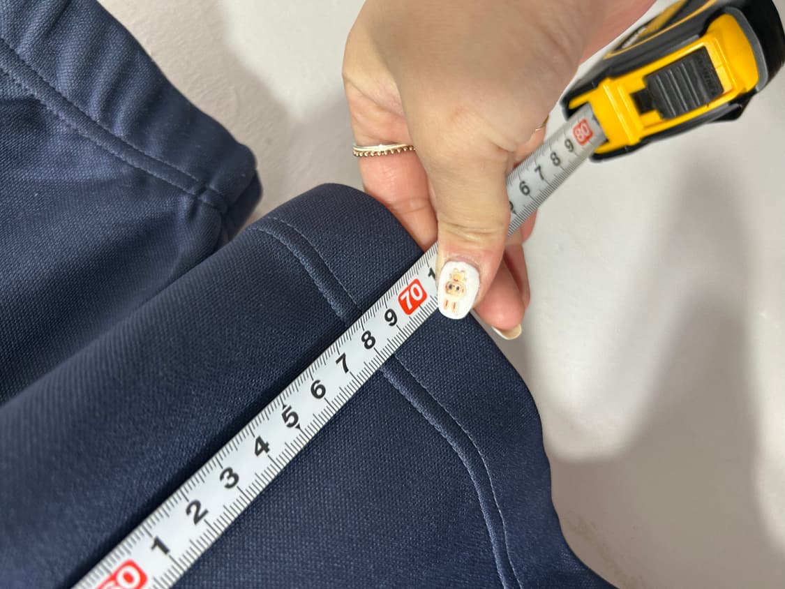 아디다스 블루 네이비 저지 트랙자켓 집업 L  상품이미지5