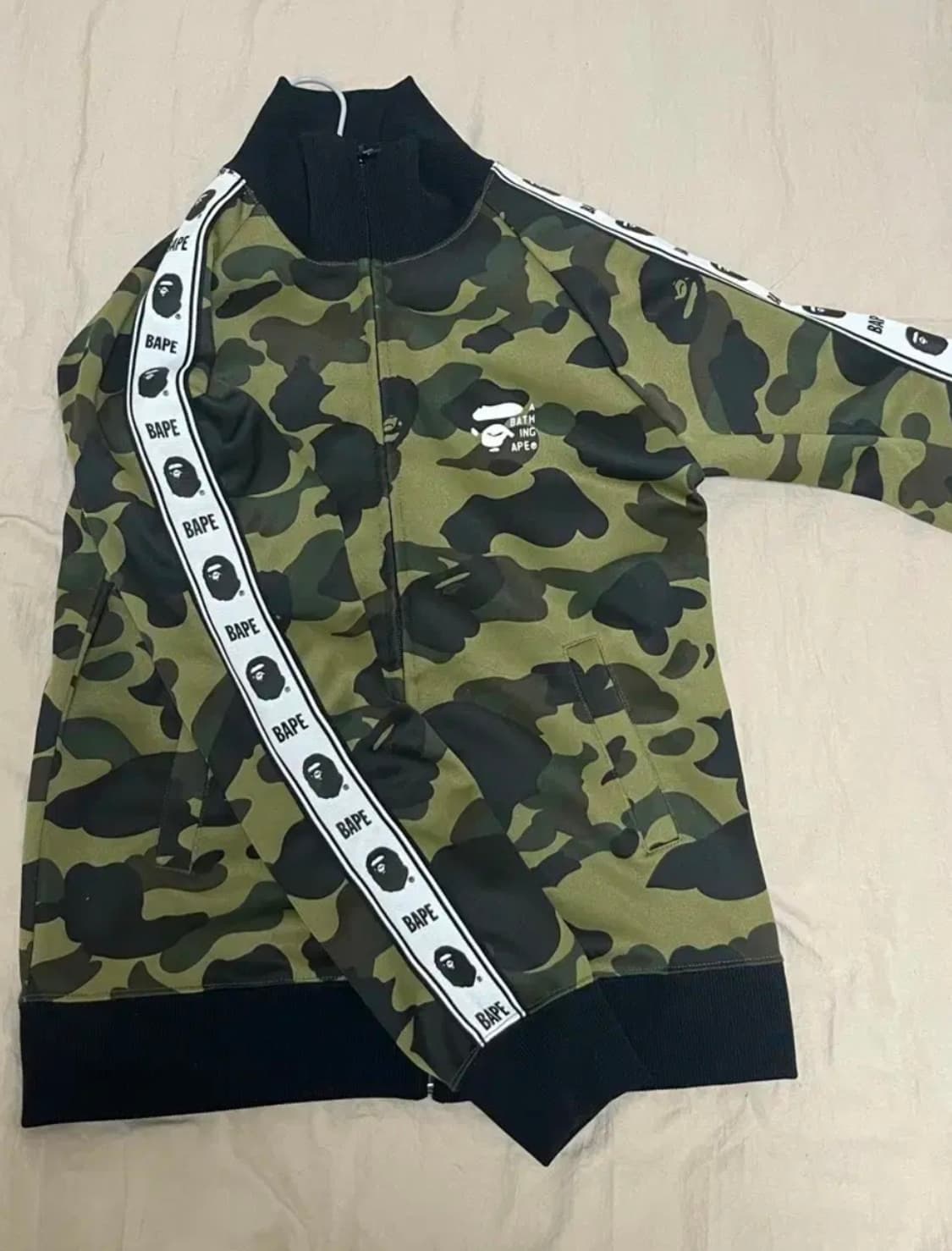 베이프 bape abc 카모 져지 트랙탑 택포 상품이미지1