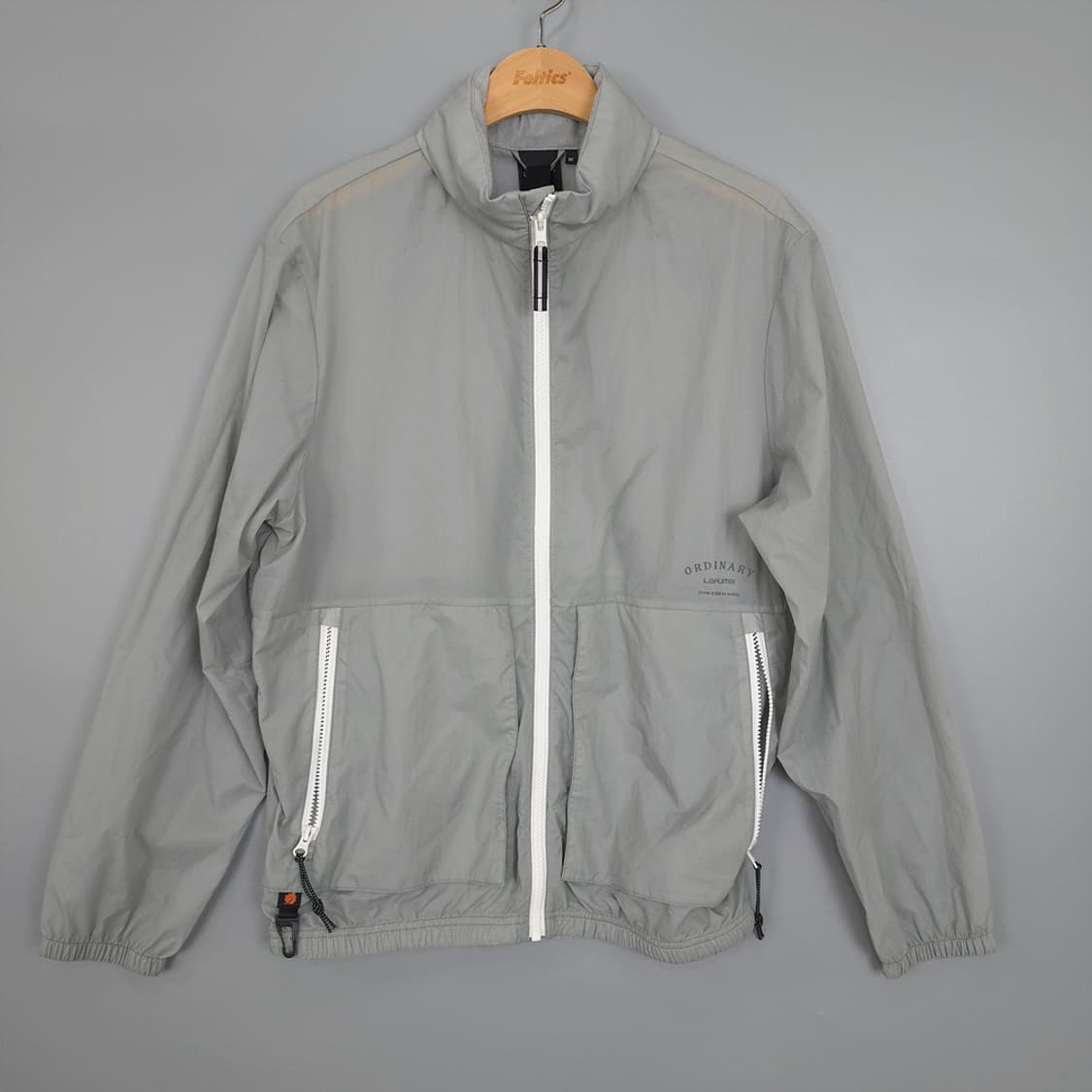 라푸마 Lafuma 라이트 그레이 바람막이 점퍼 90 상품이미지1