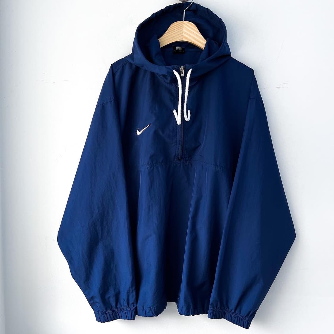 나이키 스우시 블루 네이비 하프 집업 아노락 상품이미지4