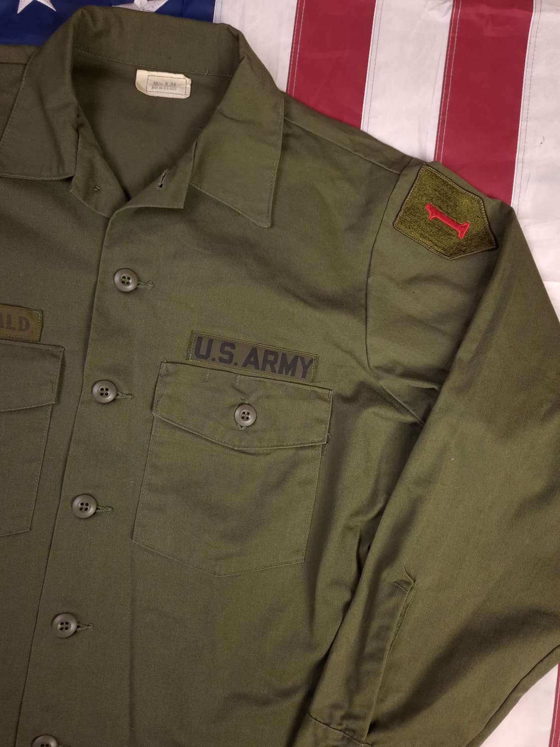 오리지날 미군 OG-507 셔츠 상품이미지2