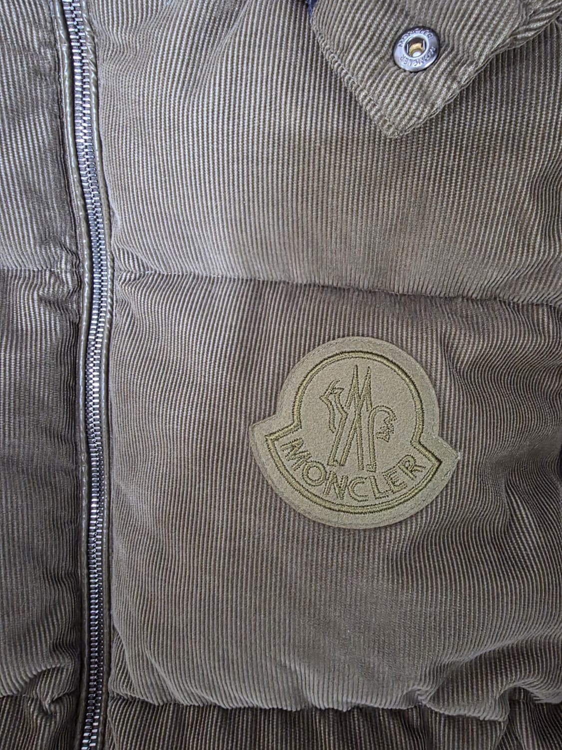 몽클레어 코듀로이 다운 패딩점퍼 국내매장판 상품이미지3