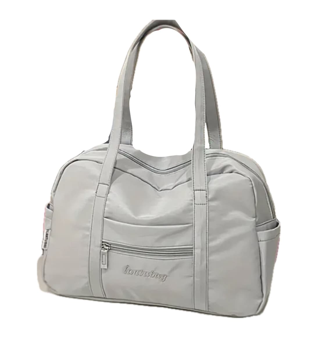 소라색 나일론 더플백 상품이미지1