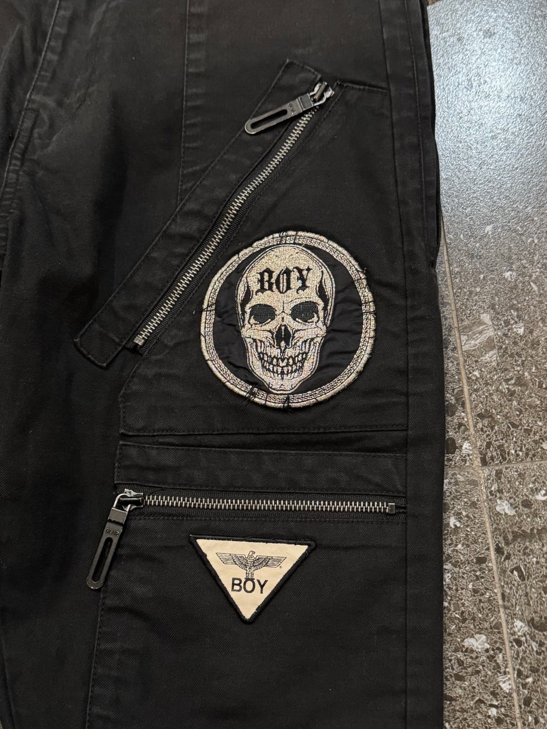 보이런던 지퍼 팬츠 상품이미지1