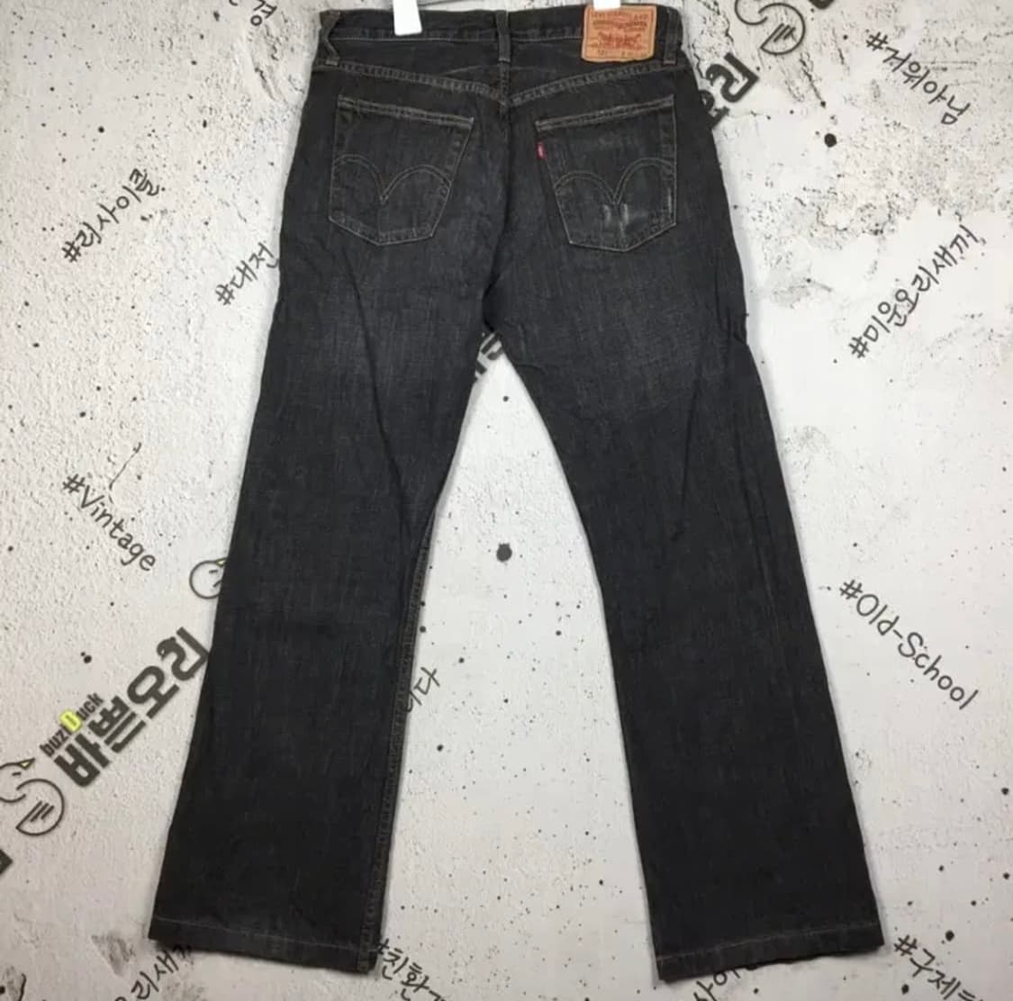 [32x32]리바이스 527 흑청 상품이미지2