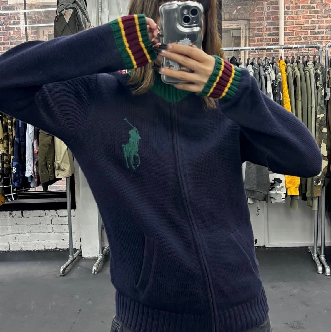 폴로 빅포니 집업 상품이미지1