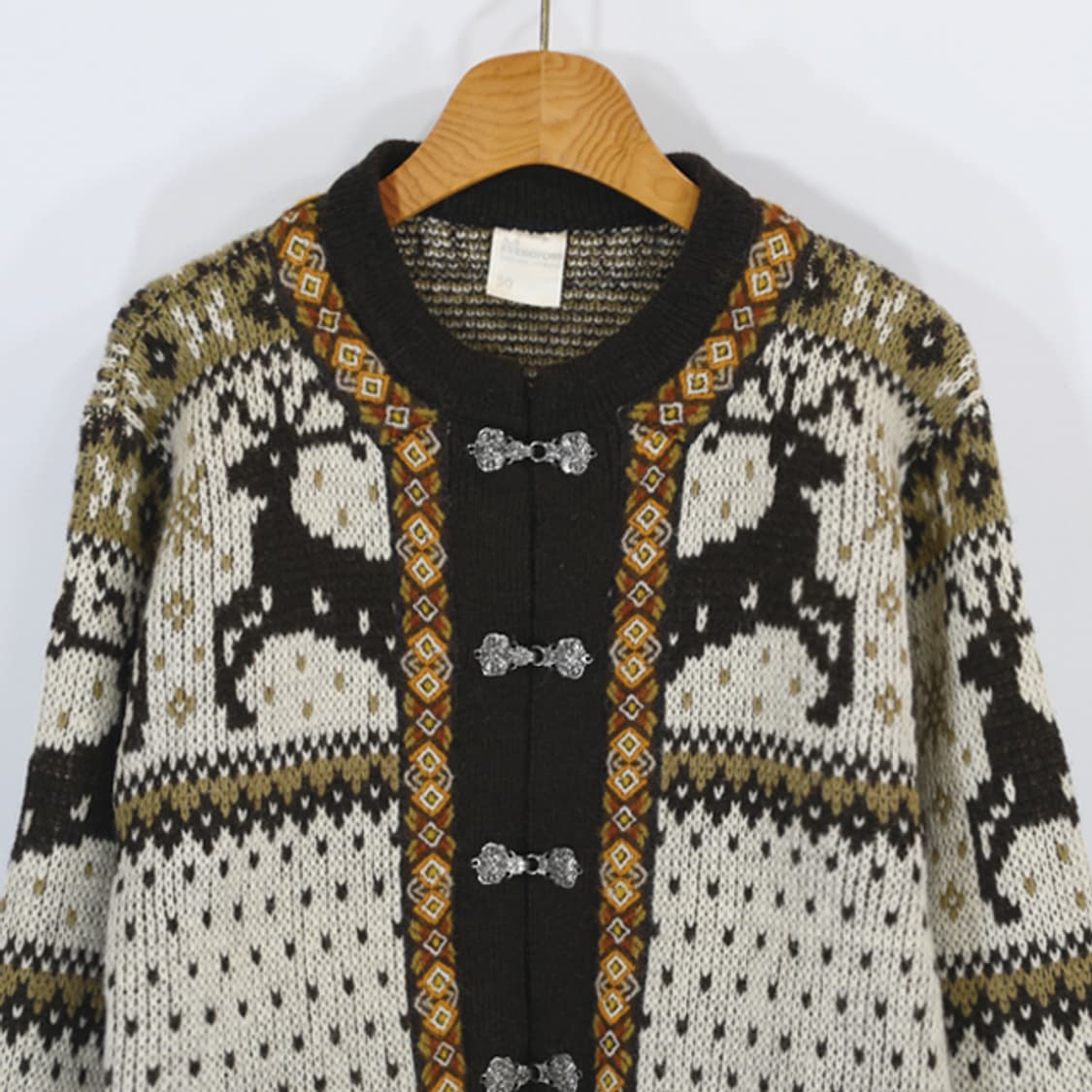 90s Vintage AS EVEBOFOSS 빈티지노르딕가디건 상품이미지3