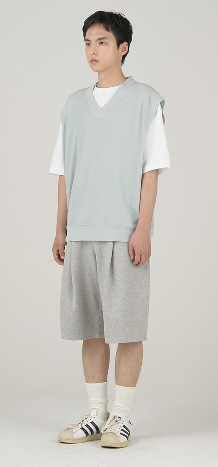 Zero One Tuck Sweat Shorts [새상품급] 상품이미지3