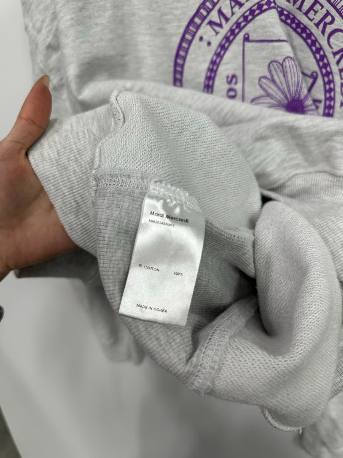 마르디 메크르디 맨투맨  상품이미지4