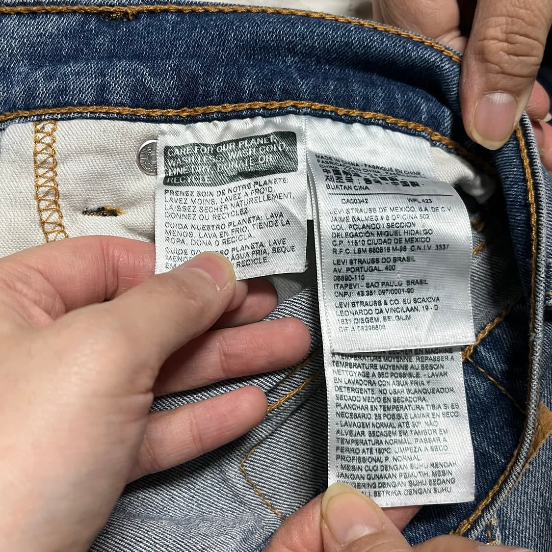 리바이스 511 데님 팬츠 L 상품이미지5