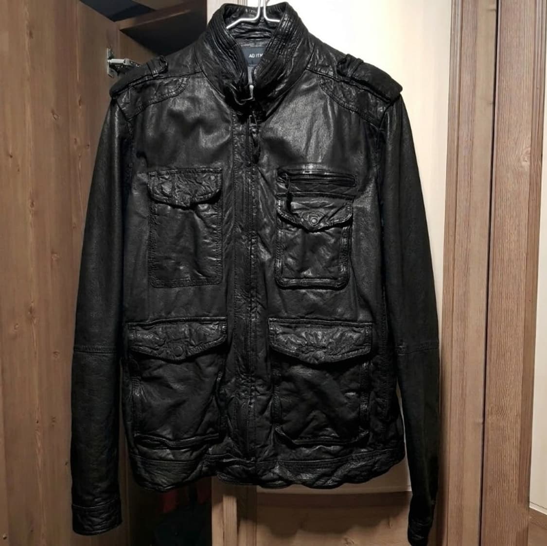 100-105멀티포켓 M65 양가죽자켓 /와317-원/애드혹/ 상품이미지6