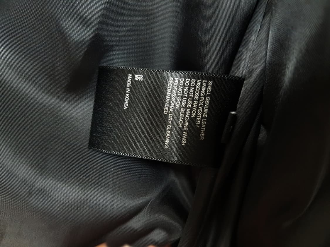 비바스튜디오 라이더 가죽자켓 66 (미착용) 상품이미지2