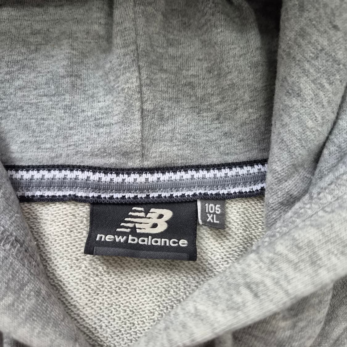 XL) 뉴발란스 컬러블록 후드티 후드 티셔츠 상품이미지4