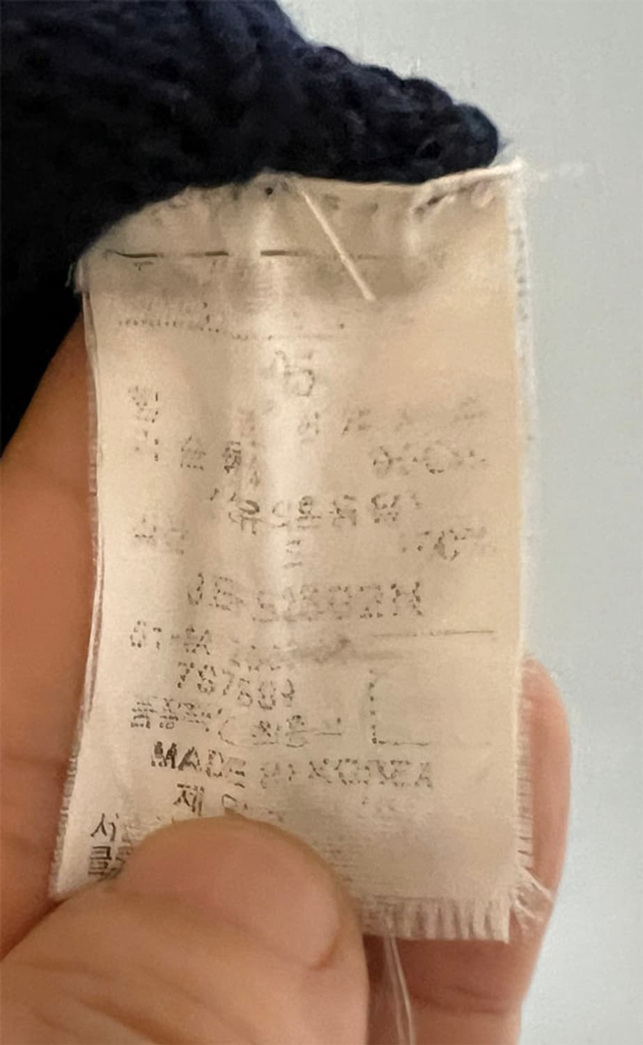 빈폴 여자 꽈배기 니트조끼 추동 S 90 55 상품이미지5