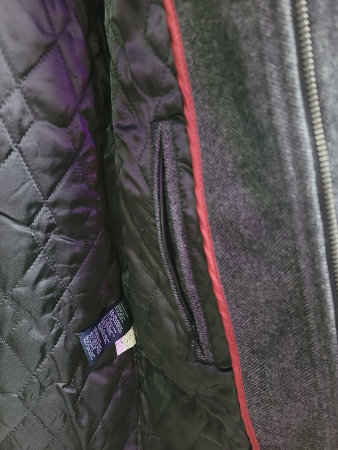 타미힐피거 차콜 그레이 필드 자켓 패딩 점퍼 상품이미지5