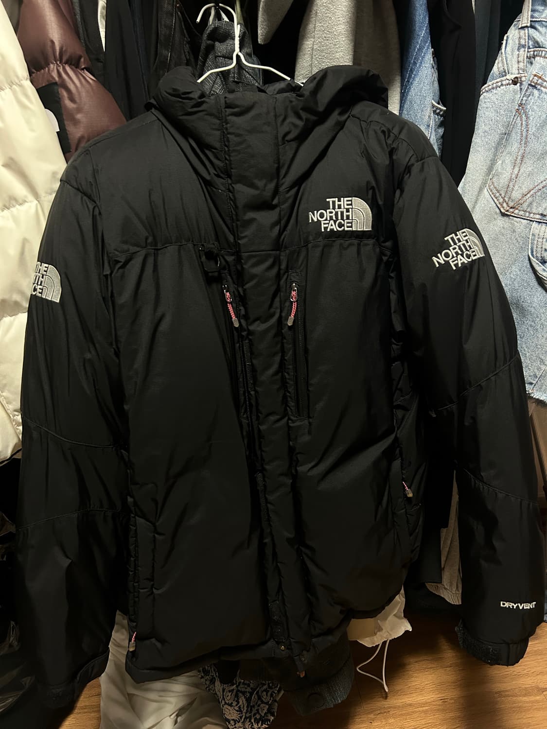 노스페이스 히말라야 패딩 블랙 150 상품이미지1