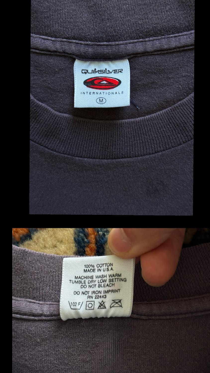 90s Quiksilver SunFaded Graphic T shirt 상품이미지10