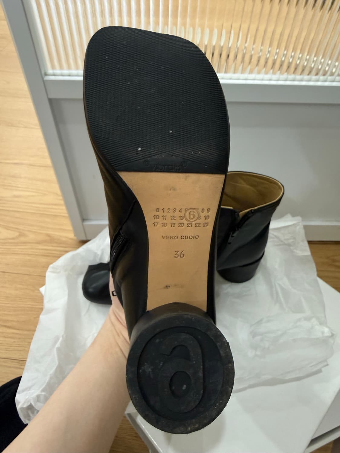 마르지엘라mm6 앵글 타비부츠 상품이미지2