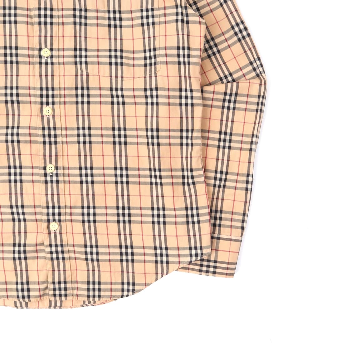 버버리 런던 노바체크 베이지 포켓 셔츠 상품이미지4