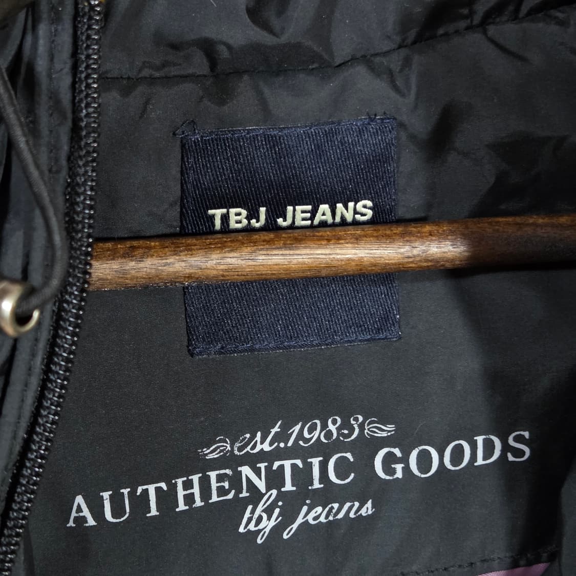 빈티지 TBJ 실버자수 덕다운 패딩 상품이미지8