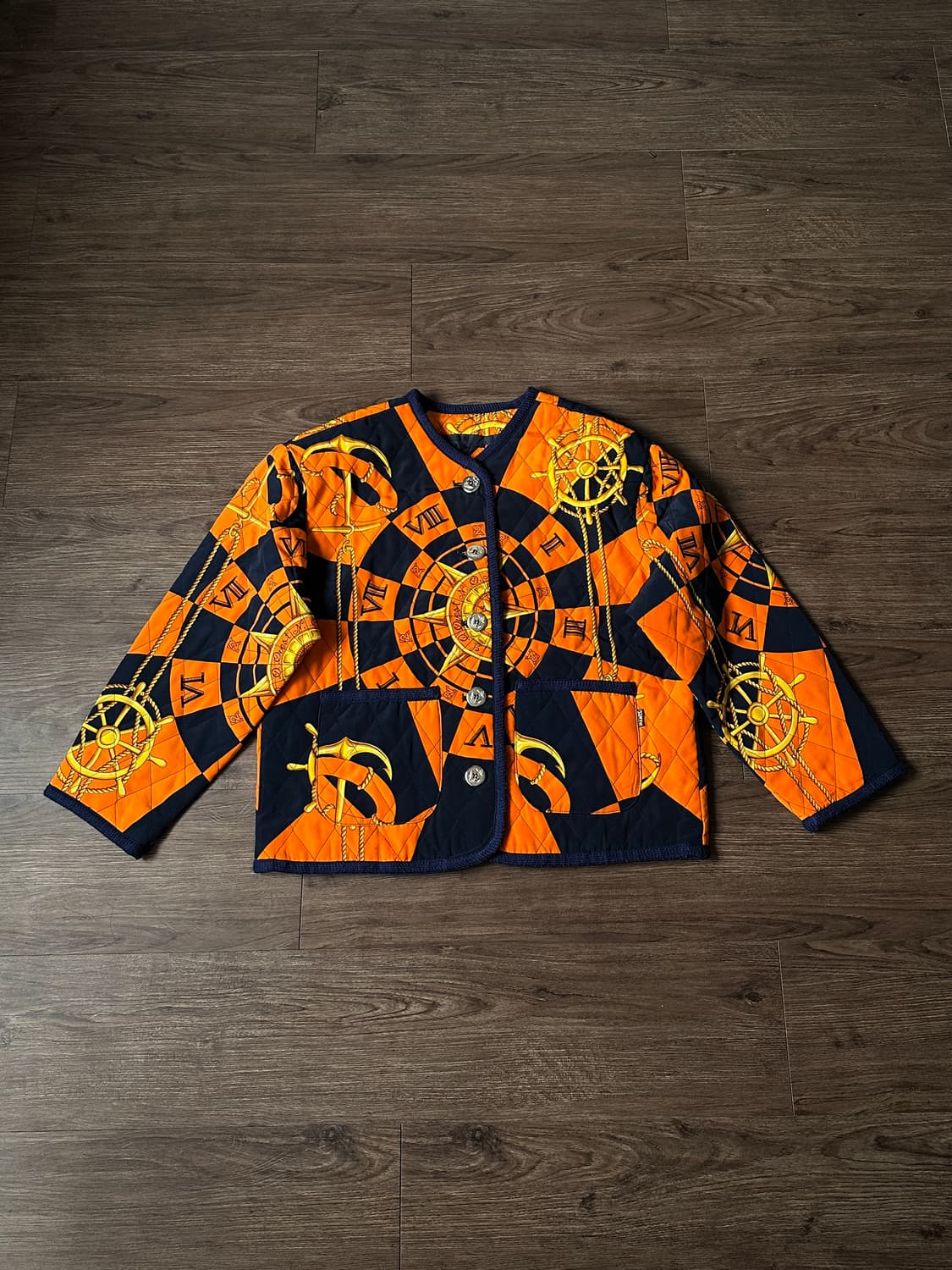 Kei-Two 골드 보이지 퀼팅 자켓 상품이미지7