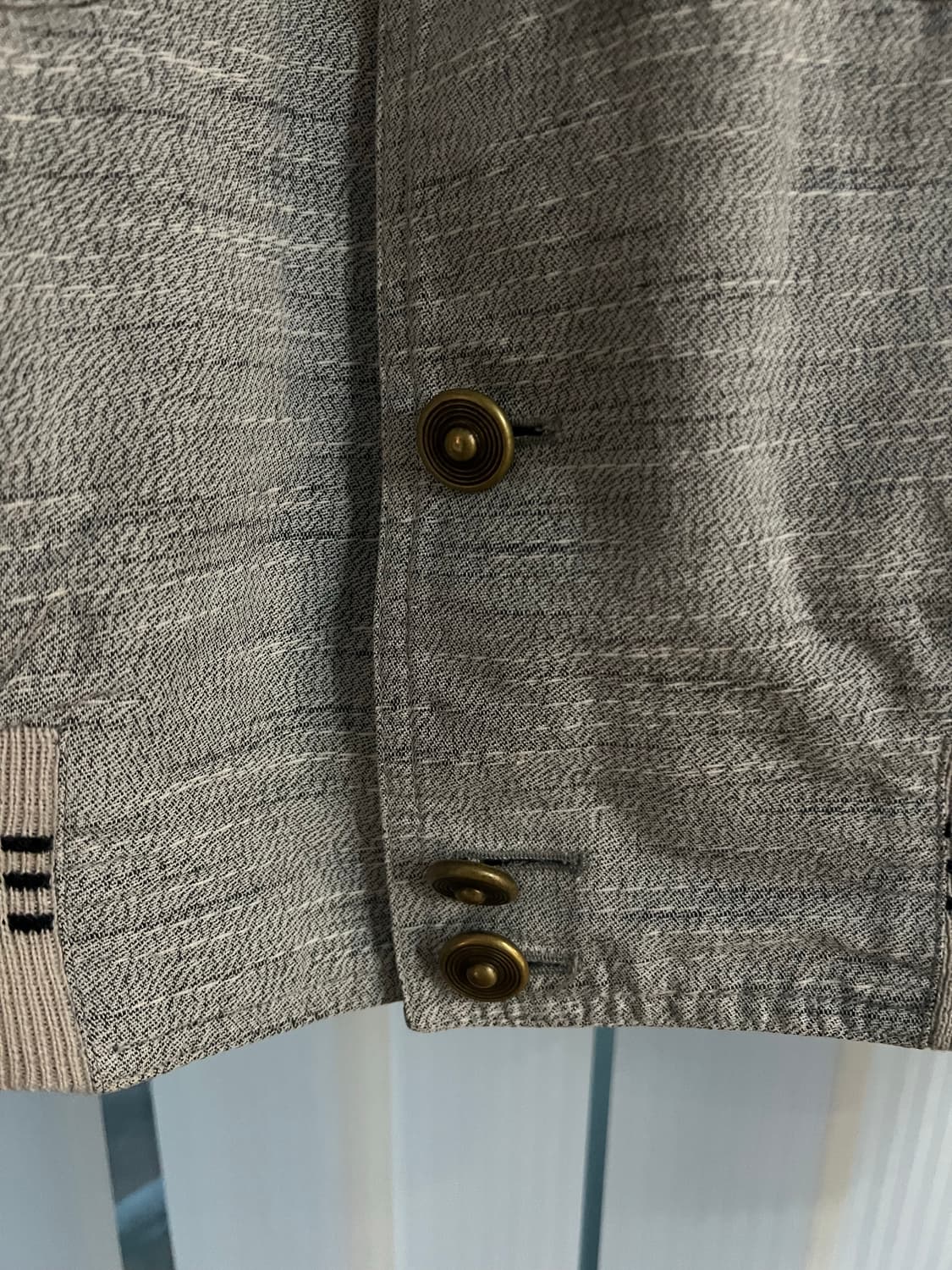 80‘s emporio armani light grey jacket 상품이미지4