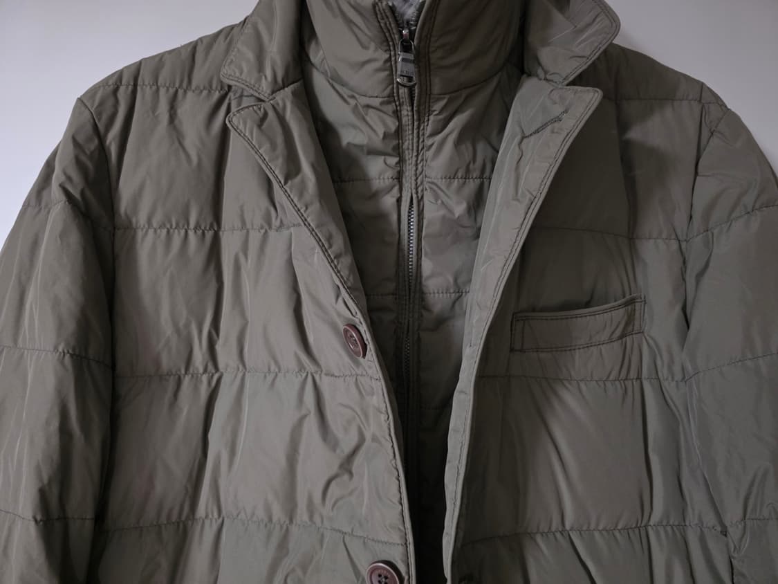 헤지스 남성 브라운 탈착퍼 구스다운점퍼. 싸이즈 95   상품이미지4