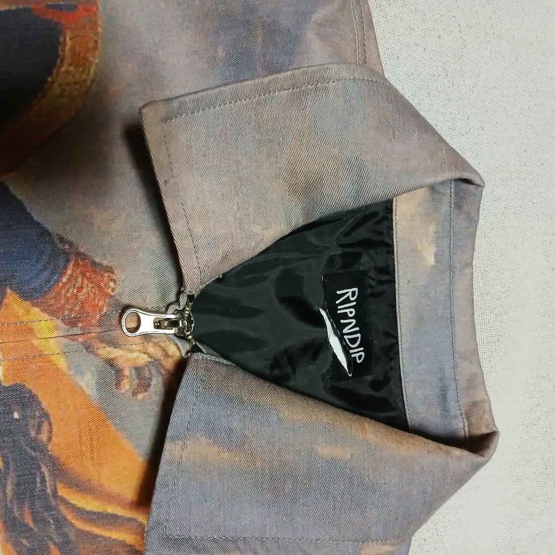 ripndip 립앤딥 욕하는 고양이 나폴레옹 코치자켓 상품이미지10