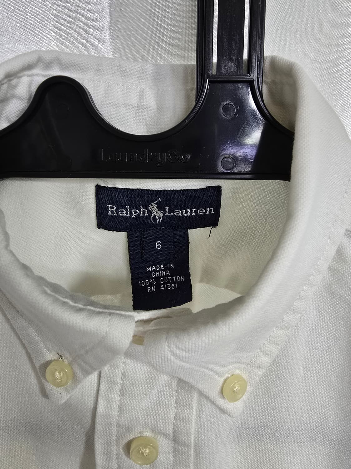 폴로랄프로렌 화이트 셔츠 (1482) 상품이미지3