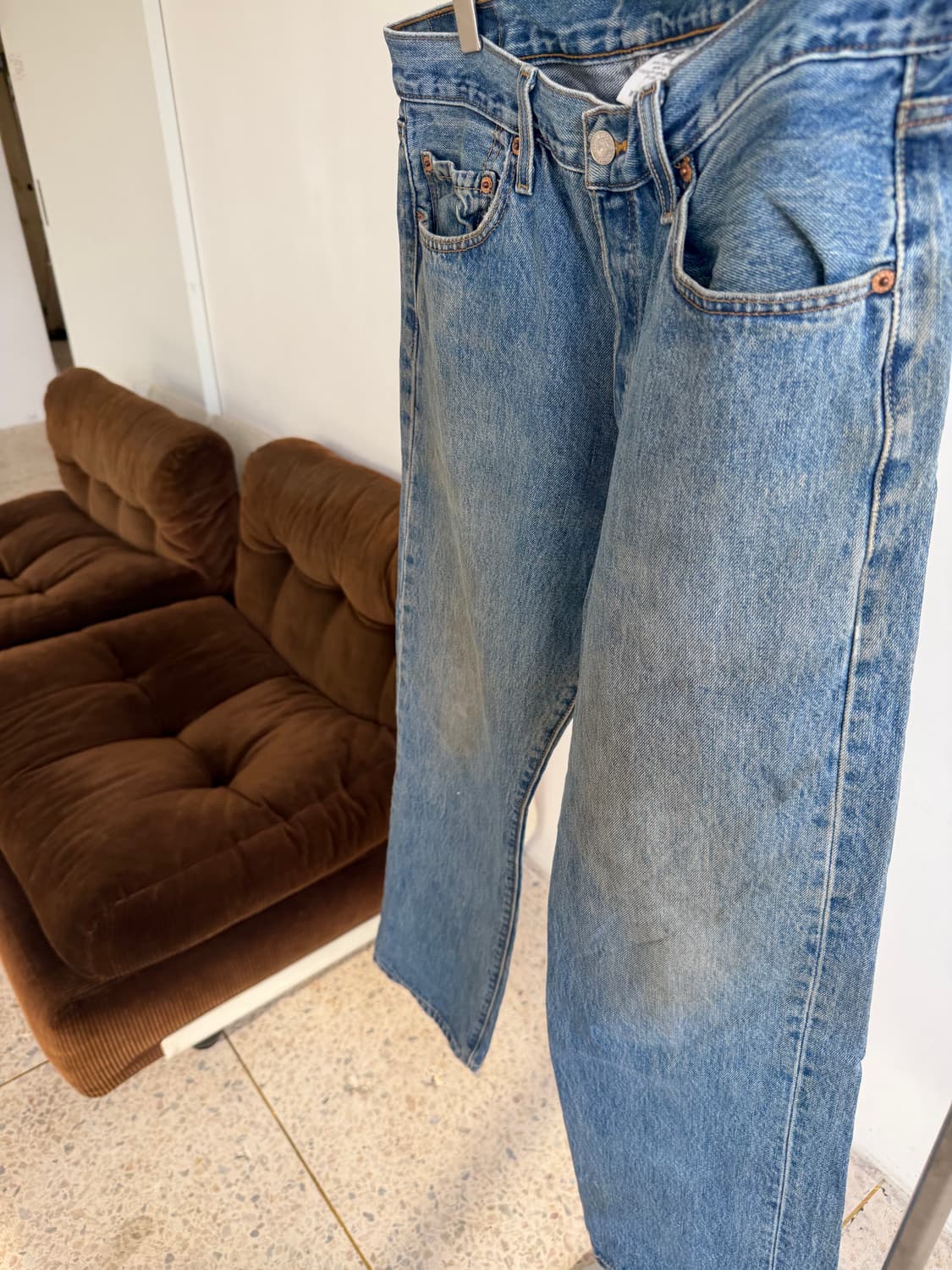 리바이스 501 vtg 데님 상품이미지4