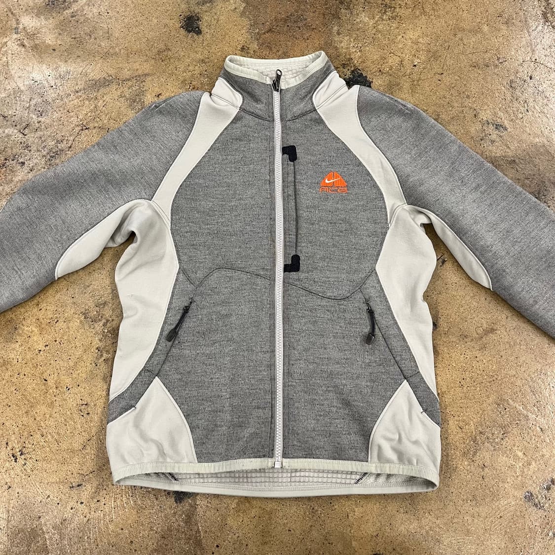 [정품/S] 나이키 ACG 그레이 화이트 플리스 자켓 b18 상품이미지3