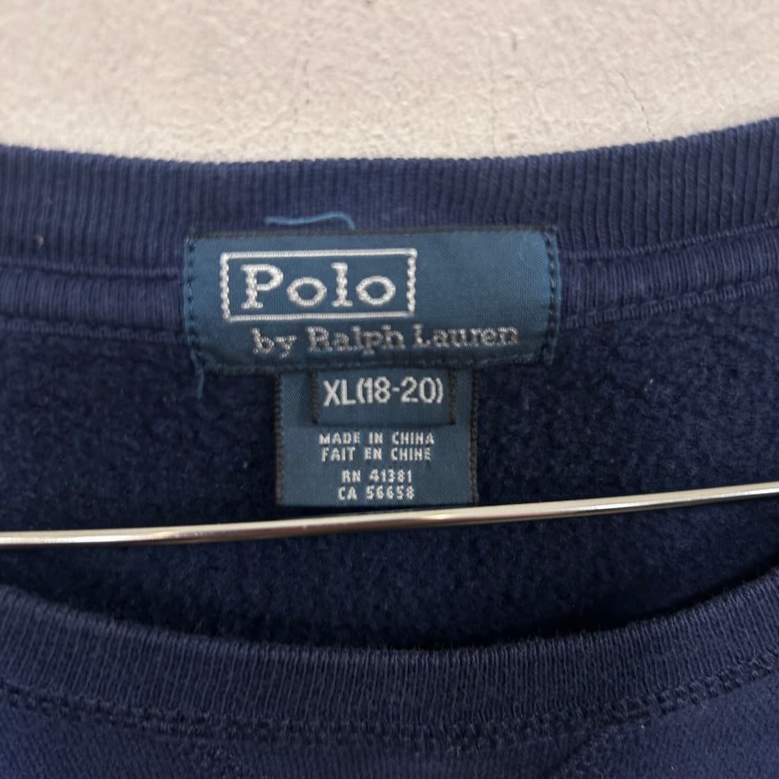 폴로 랄프로렌 스몰포니 코튼 스웻셔츠 맨투맨 상품이미지3