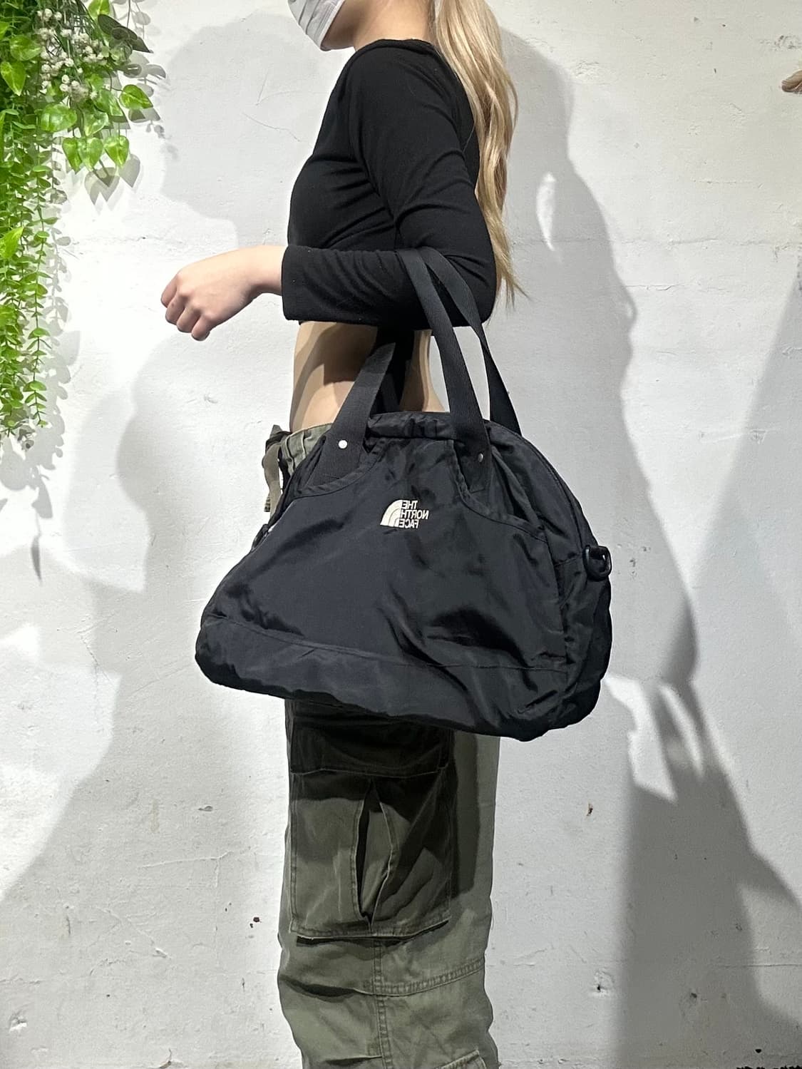 노스페이스 블랙 볼링백 핸드백 토트백  상품이미지1