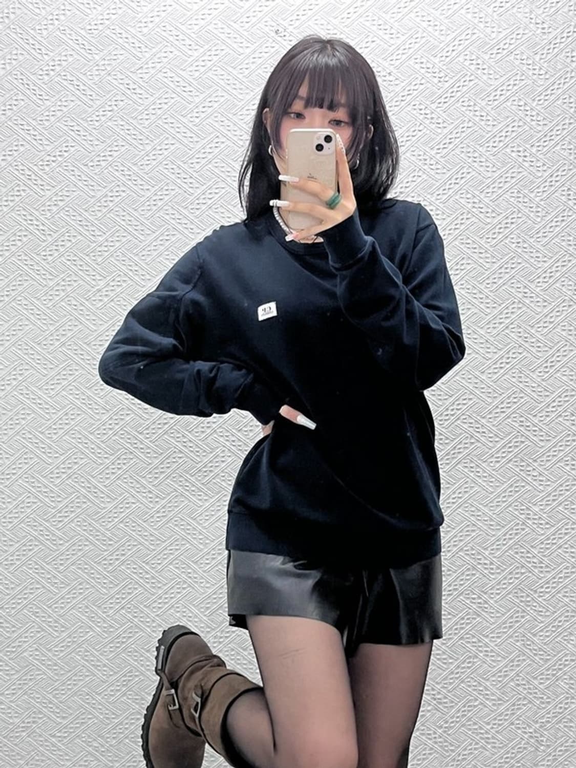 씨피컴퍼니 빈티지 모던시크 캐주얼 롱슬리브 맨투맨 L C10961 상품이미지1