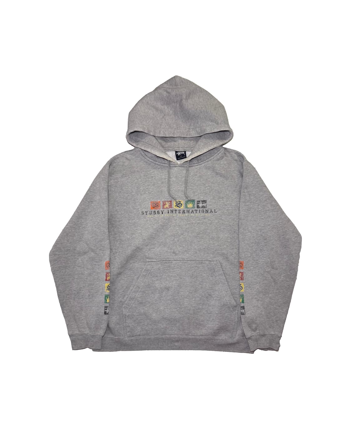 90’s 올드 스투시 아이콘 후드 상품이미지1