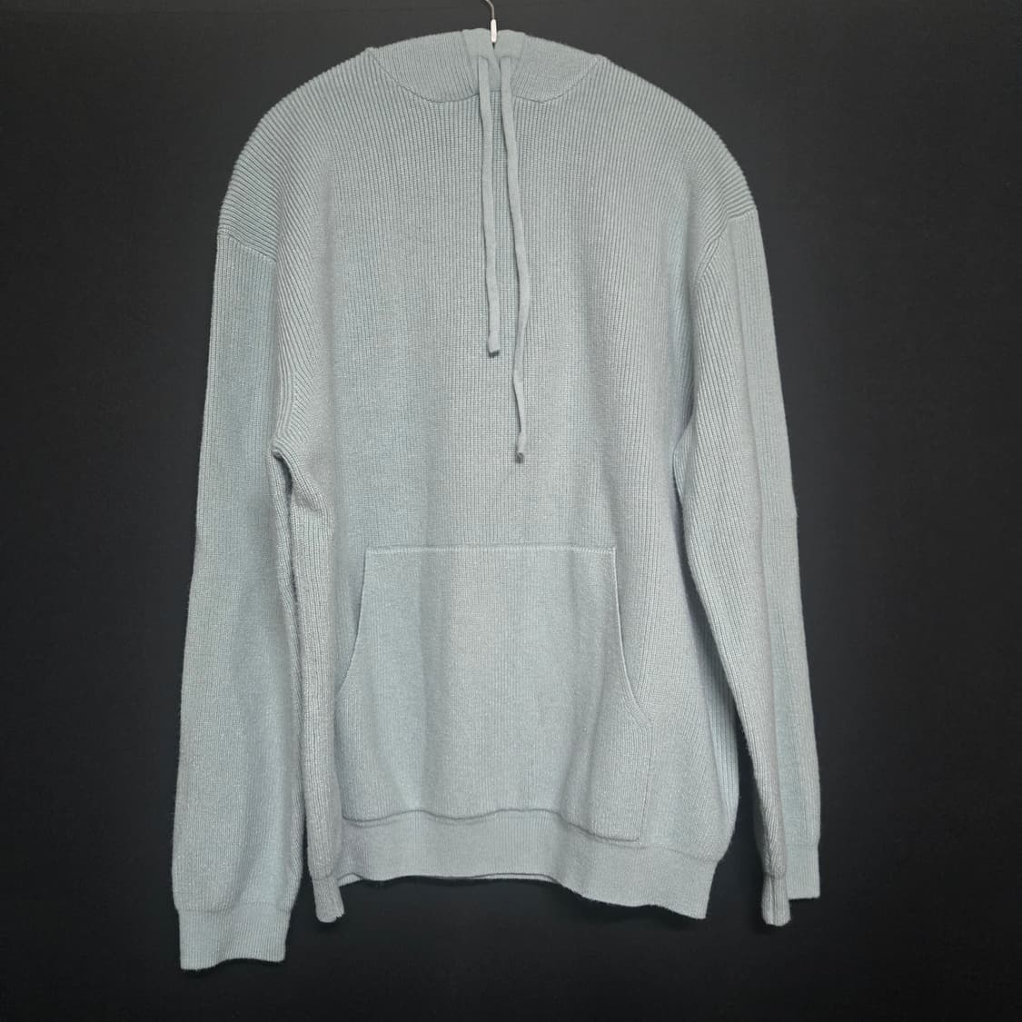 수아레 워셔블 후드 니트 스카이블루(M사이즈) 상품이미지1