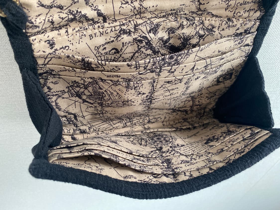 빈티지 퀼트 지갑 가방 상품이미지6