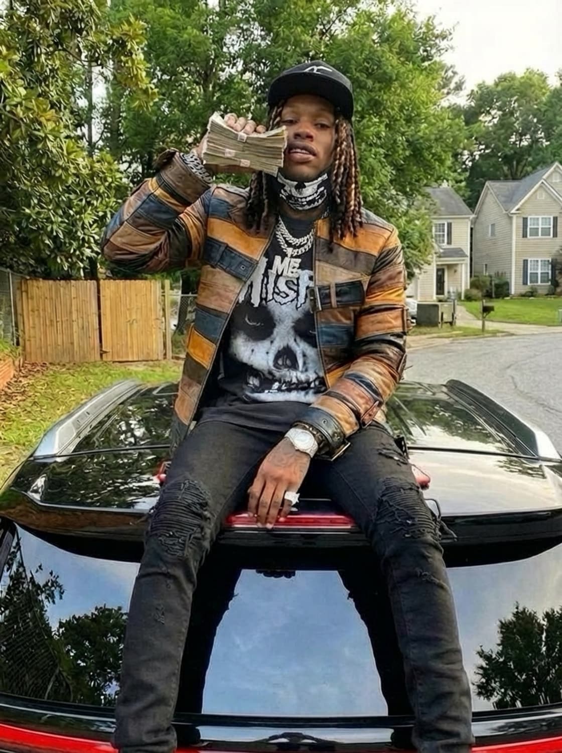 Misfits 페이스  프린트 마스크 상품이미지2