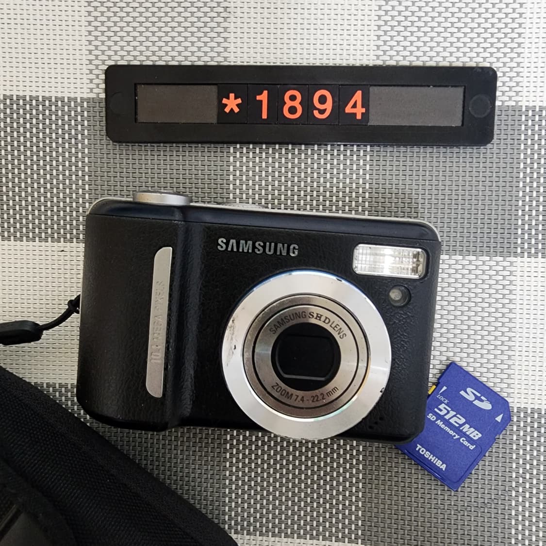 삼성캐녹스 S 1000 디지털카메라 AA건전지 파우치포함 상품이미지1