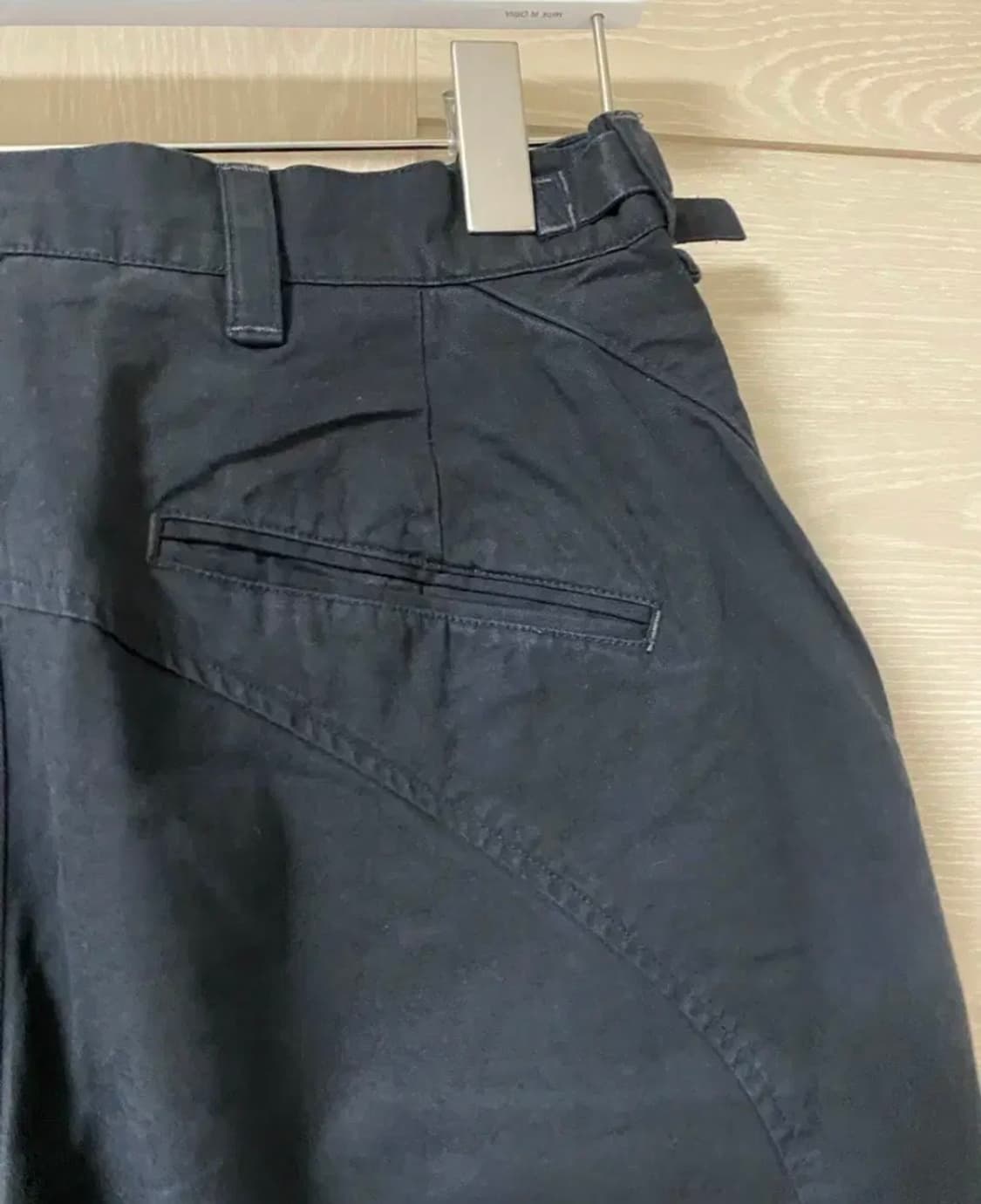 [2] 폴리테루 3다트 치노 팬츠 다크 차콜 네이비 상품이미지8