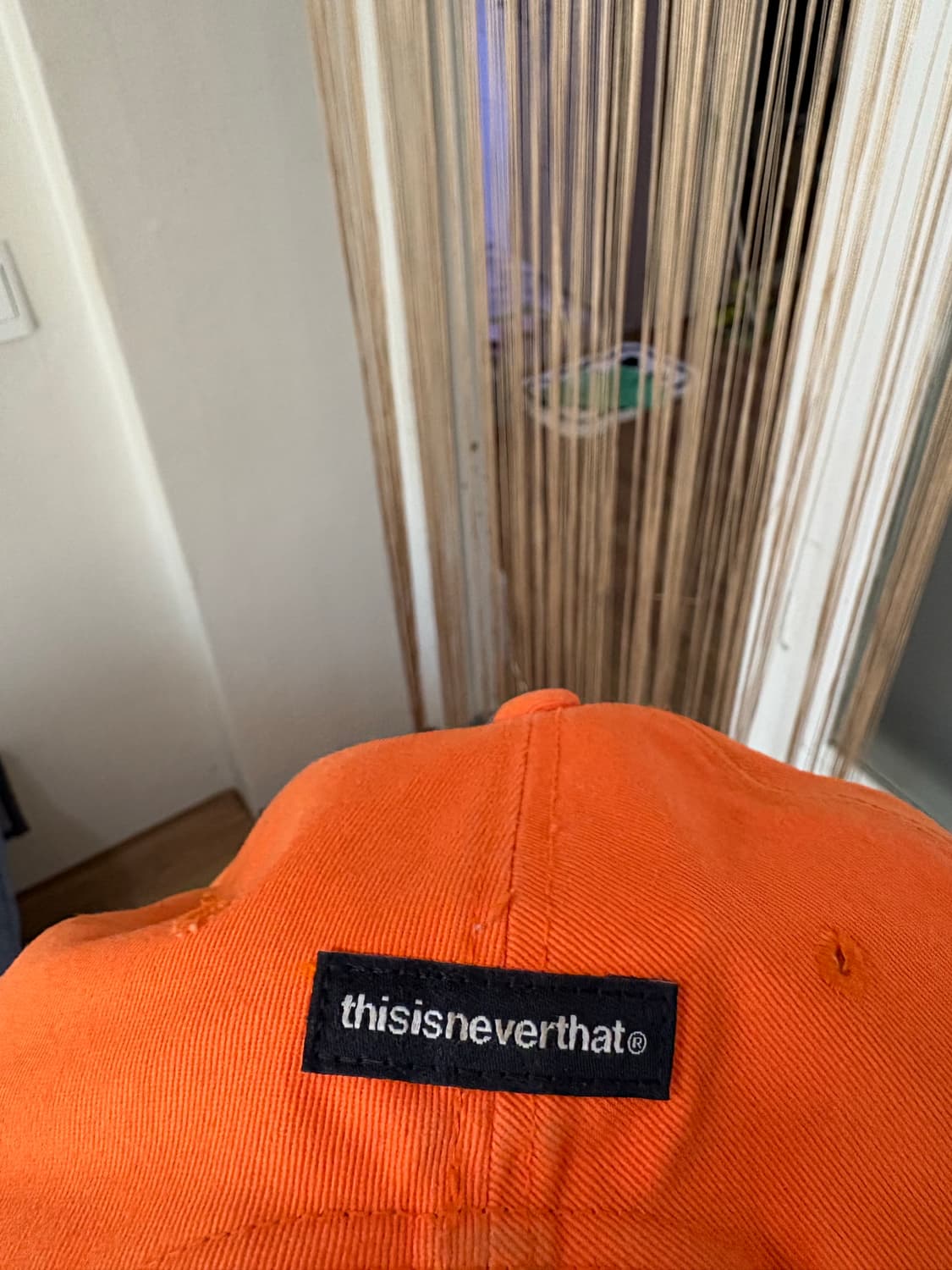 Thisisneverthat vintage orange cap 상품이미지4