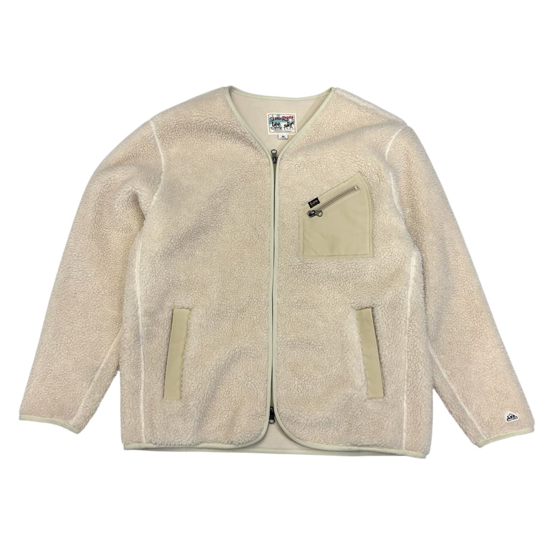 Lee 보아 노카라 집업 자켓 상품이미지1