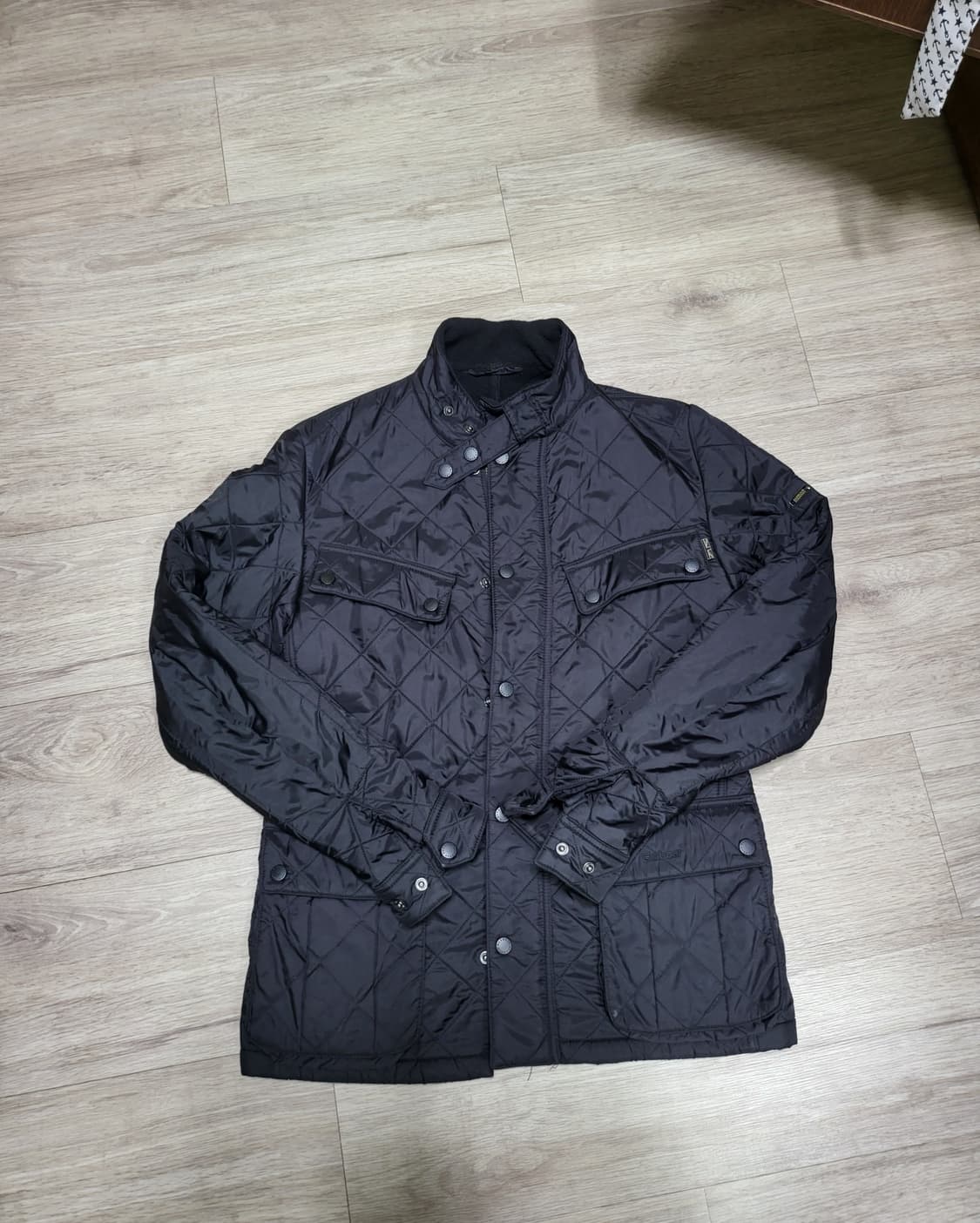 바버 인터내셔널 퀼티드 에리얼 자켓 상품이미지1