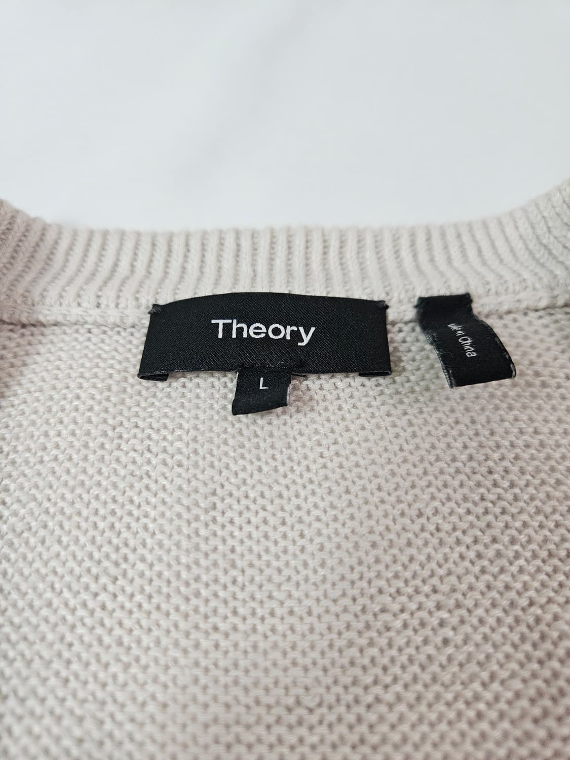 띠어리 옴므 Theory 마 니트 가디건 L (백화점 라벨) 상품이미지3