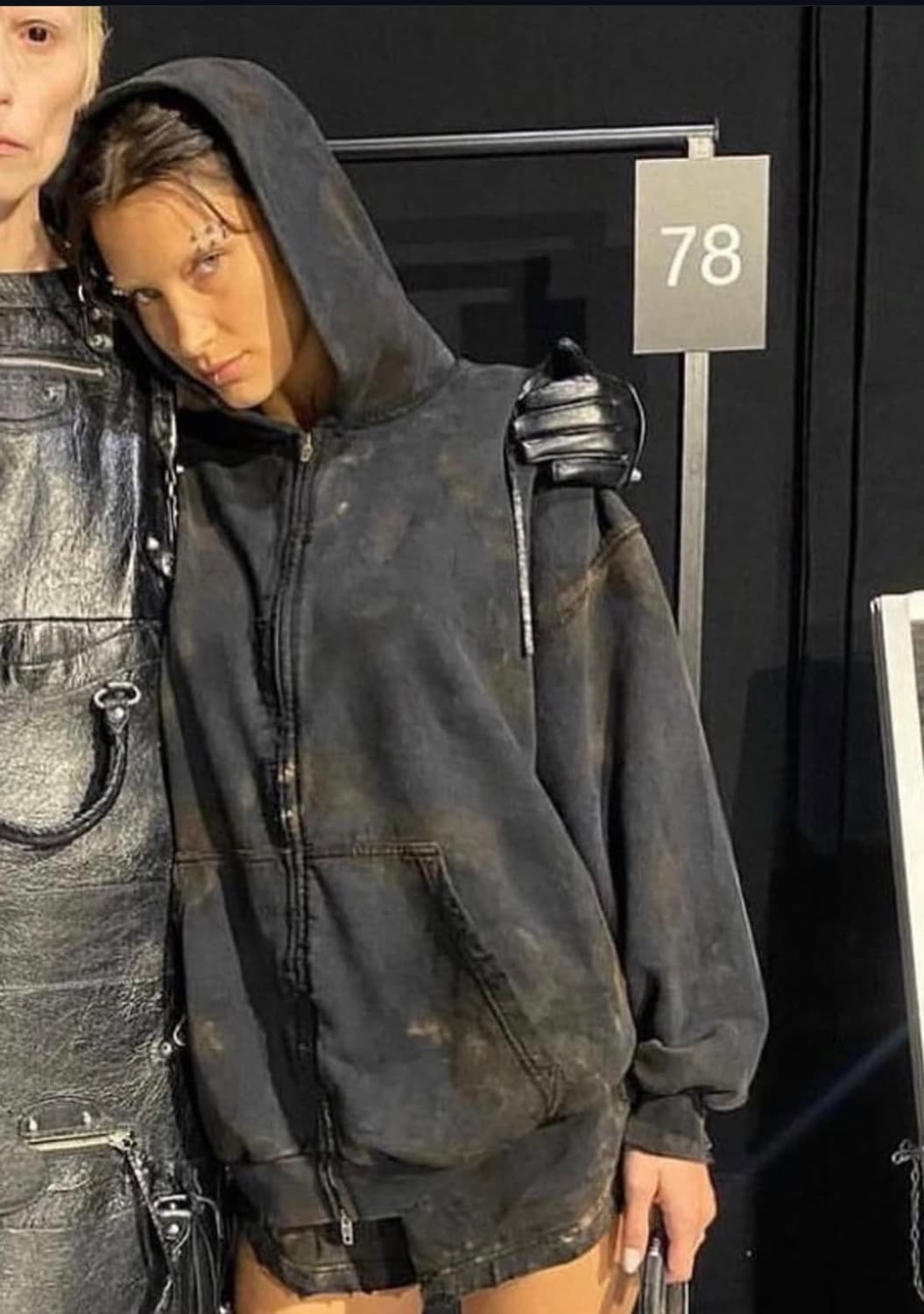 (XS) 발렌시아가 머드쇼 후드 상품이미지1