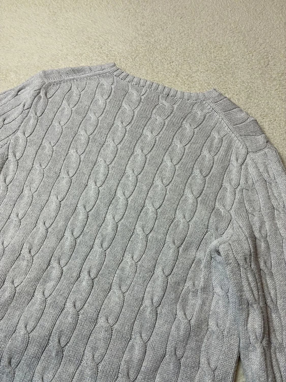 폴로 랄프로렌 10's 코튼 꽈배기 니트 PN6622 상품이미지5