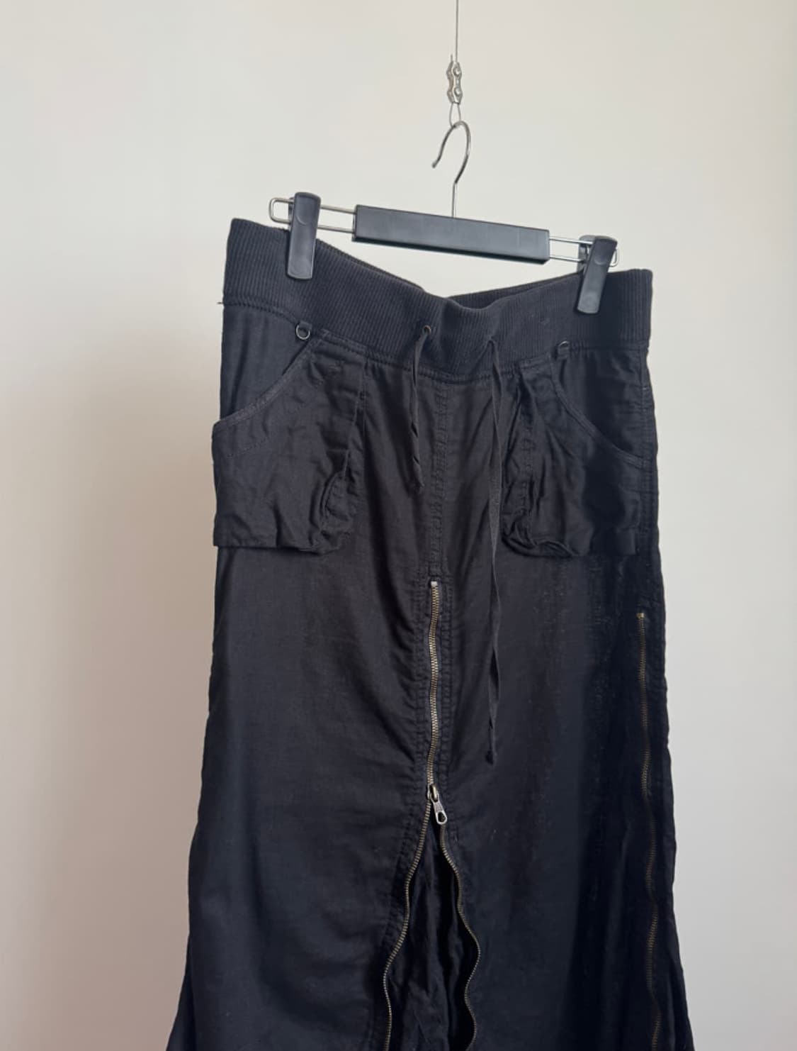 goa vintage y2k linen cargo skirt 상품이미지2