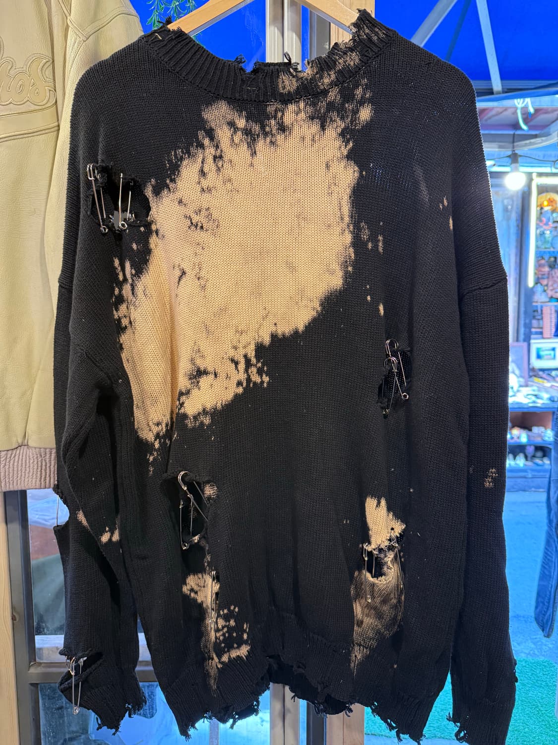 빈티지 데미지 니트 상품이미지1